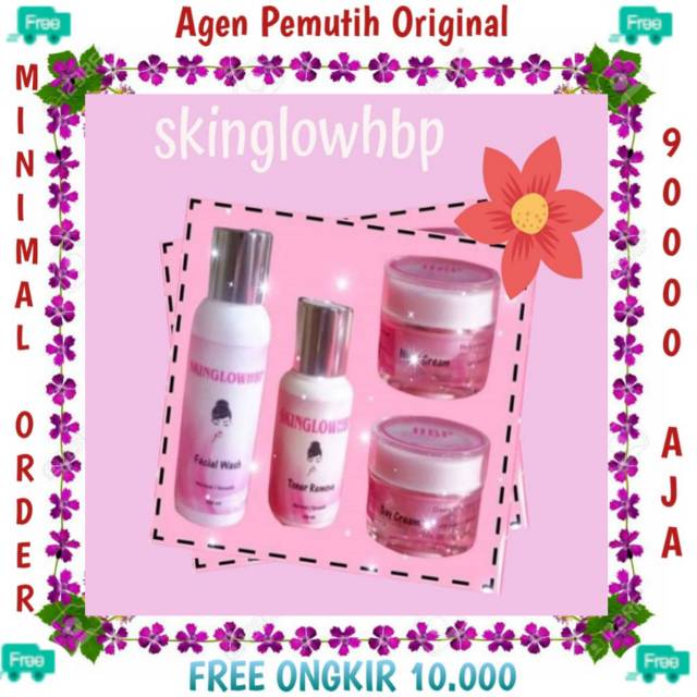 SKIN GLOW HBP / PEMUTIH / PEMUTIH WAJAH / SKINCARE