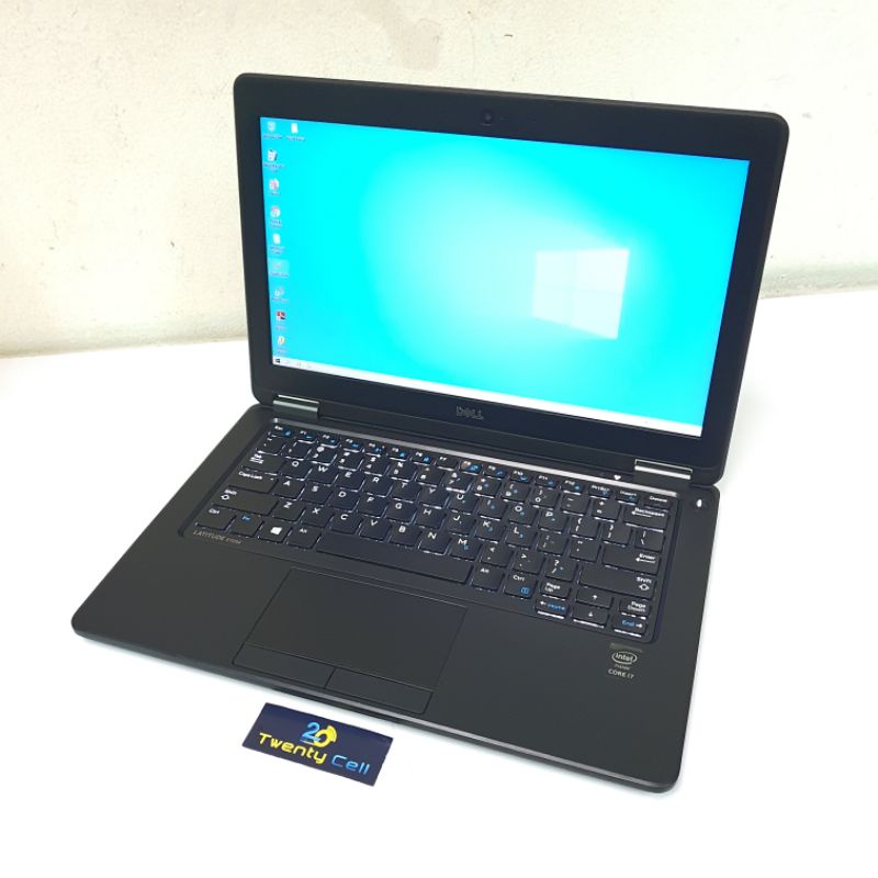 Laptop Dell e7270 / e7250 Core i7 i5 Gen 6 / Gen 5 / Slim / HDMI / RAM 16GB / 8GB / SSD 256GB / 128GB - Laptop Bekas Second Dell Latitude e7250 i7 i5 SSD