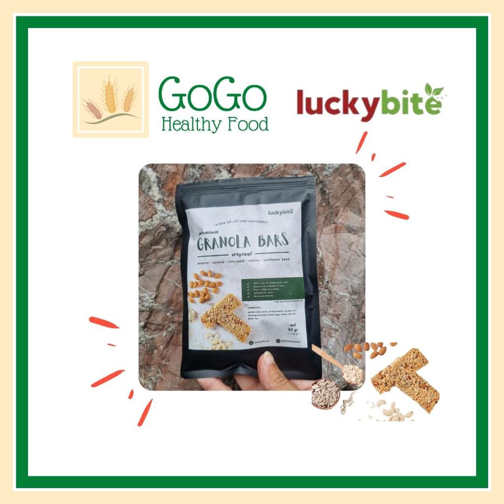

Granola Bar Snack Oatmeal Ibu Hamil Diet Sehat Original Luckybite
