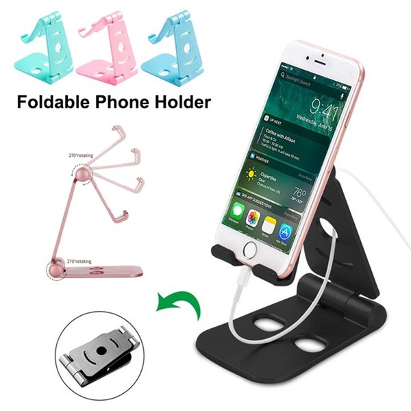 Double Rotation Phone Stand Folding Bracket Handphone and Tablet WF-26