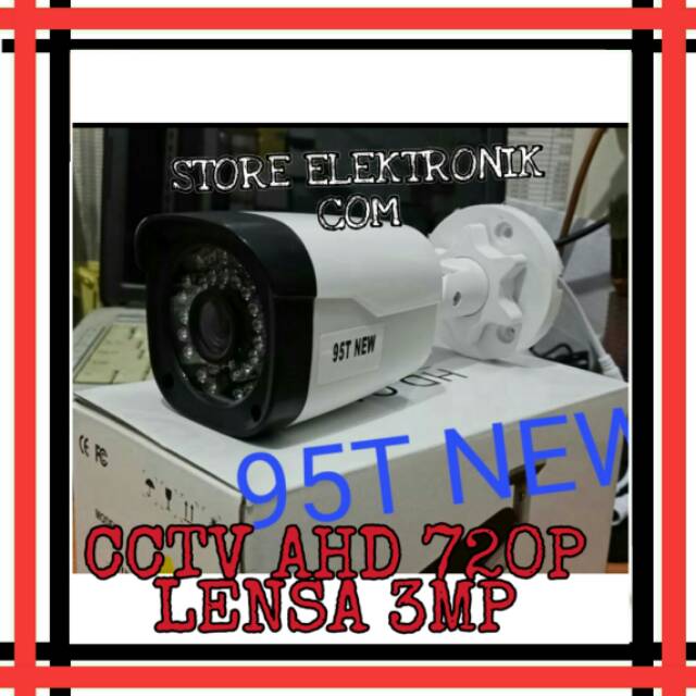 murah Kamera Cctv AHD 720p outdoor Lensa 3MP