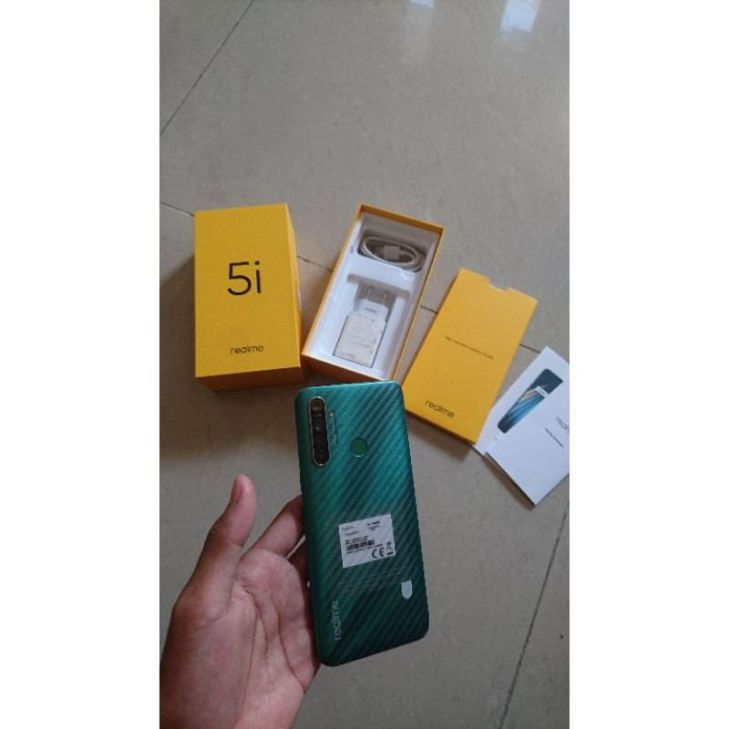 Realme 5i Ram 4/64GB Fullset Forest Green
