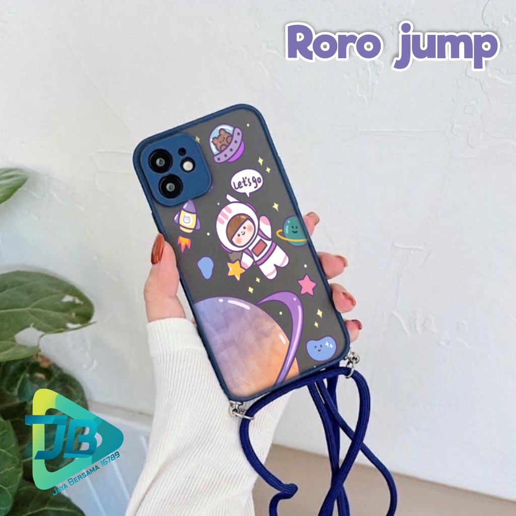 SOFTCASE SLINGCASE DOVE RORO JUMP OPPO VIVO SAMSUNG XIAOMI REALME IPHONE ALL TYPE JB4931