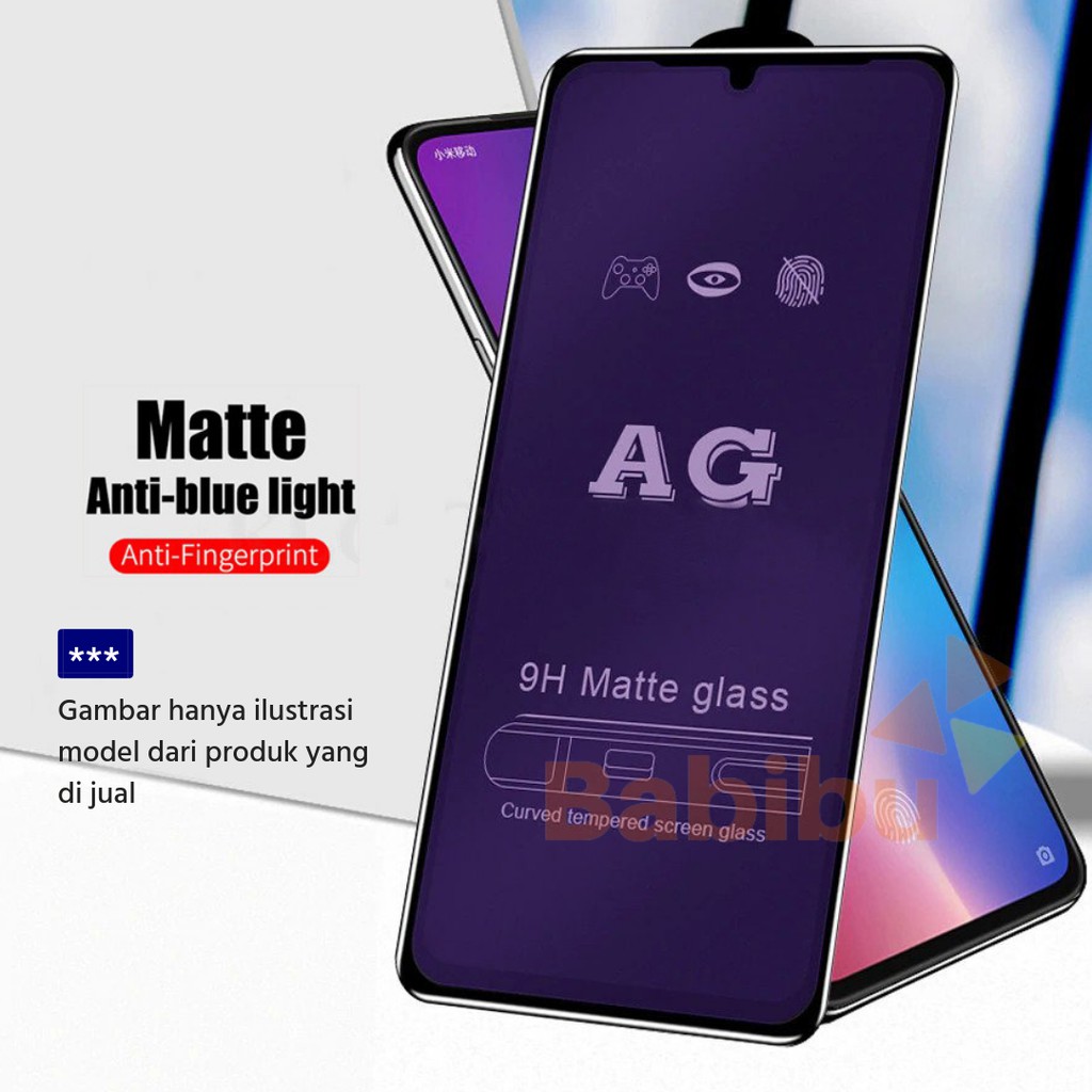 AG Tempered Glass Full Cover ANTI BLUE LIGHT Oppo F9 F9