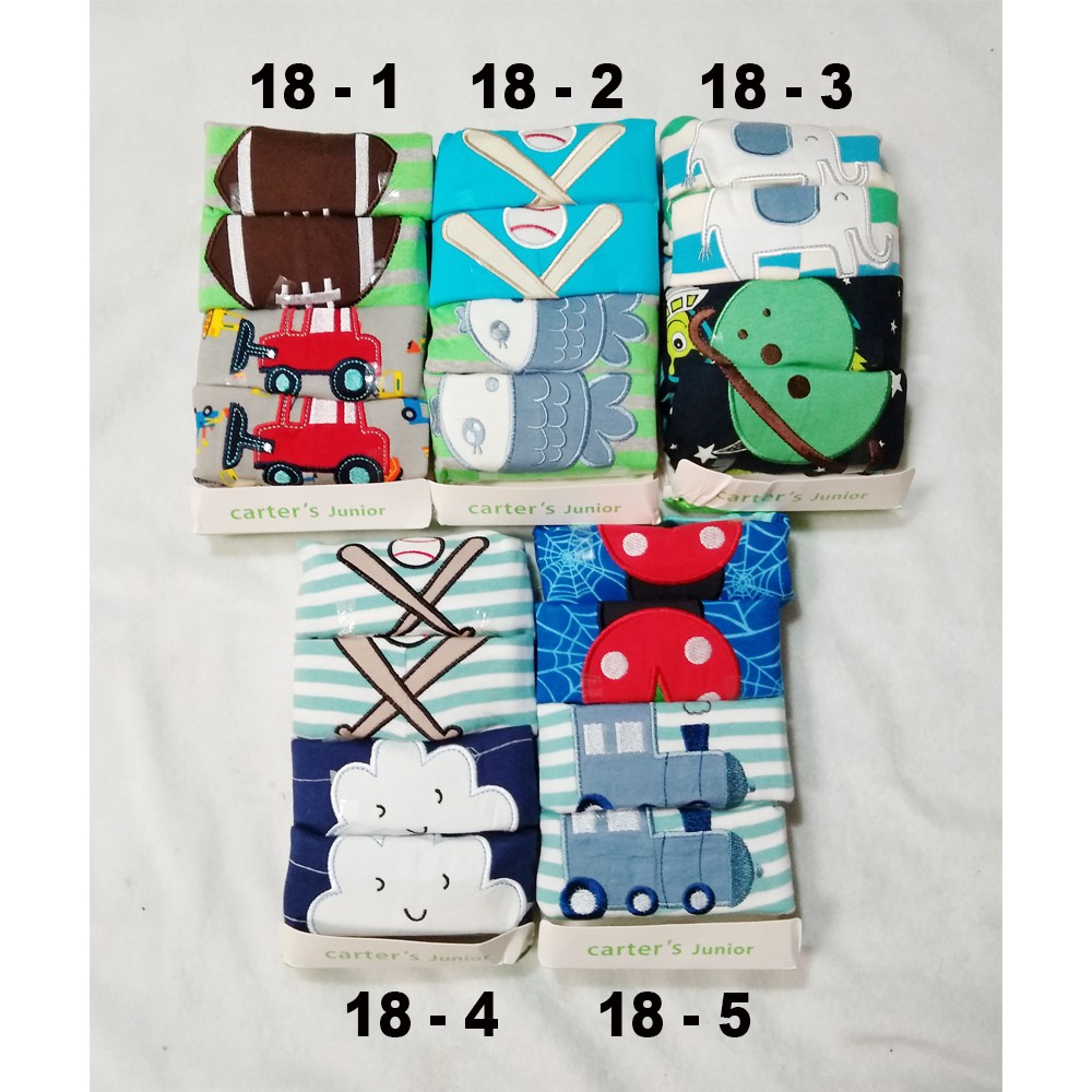 1SET Piyama Bayi 18 - 24 bulan Cater Pajama Boy setelan cowo baby caters laki