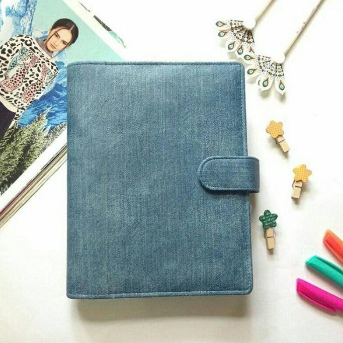 

Office & Stationery | Document Organizer | Binder Jeans 20Ring Ukuran A5 Part 1 | Best Seller
