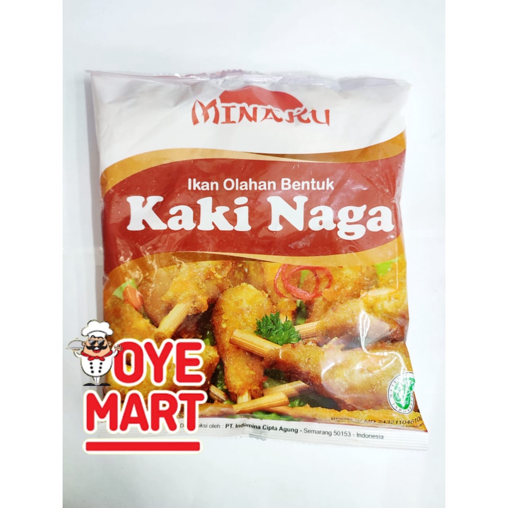 MINAKU KAKI NAGA 500GR IKAN OLAHAN