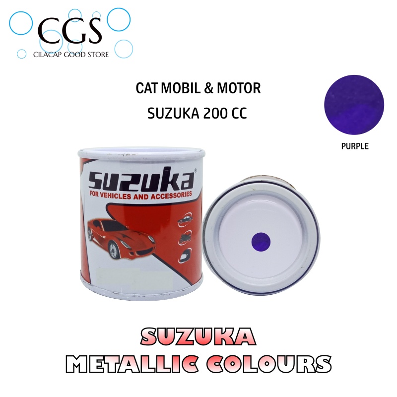 Cat Suzuka PURPLE METALLIC SM343 - cat suzuka ungu - cat motor ungu - suzuka sm343 - cat ungu metali
