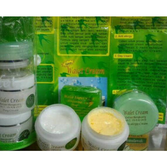 ✷ CREAM WALET BENGKOANG ORIGINAL / KRIM WALET LONTONG / CREAM WALET HIJAU ☑