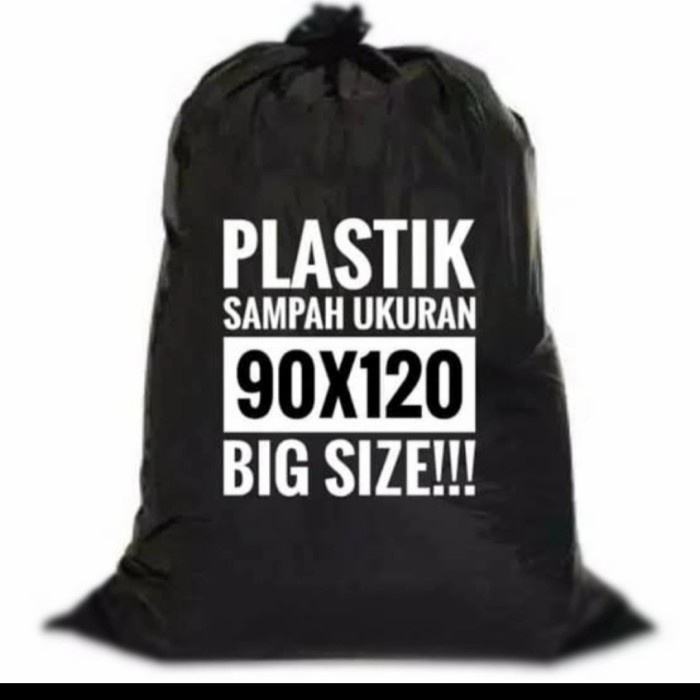 Kantong Plastik Sampah 90x120 /KG - Plastik Tempat Sampah Jumbo /KG