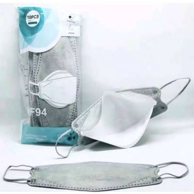 MASKER KF94  FACEMASK 4 PLY ISI 10