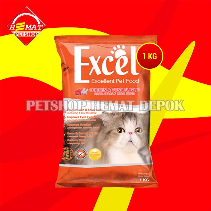 Makanan Kucing Excel Cat Food 1 KG