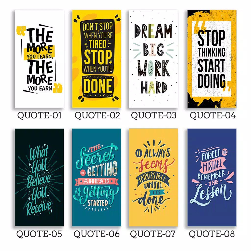 Wall Decor Pajangan Motivasi Hiasan Dinding Dekorasi Tembok