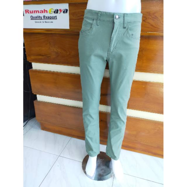 Celana panjang pria kain