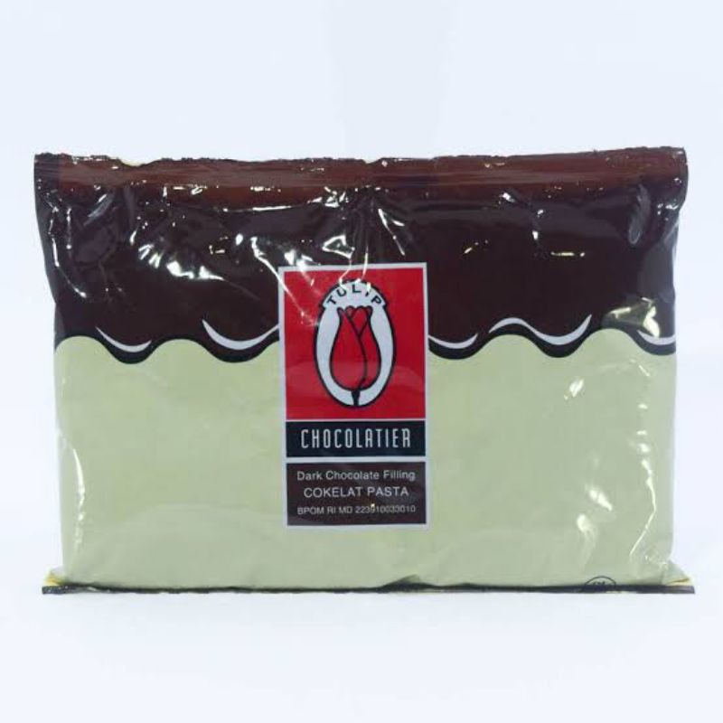 

TULIP DARK CHOCOLATE FILLING/COKLAT PASTA 1KG