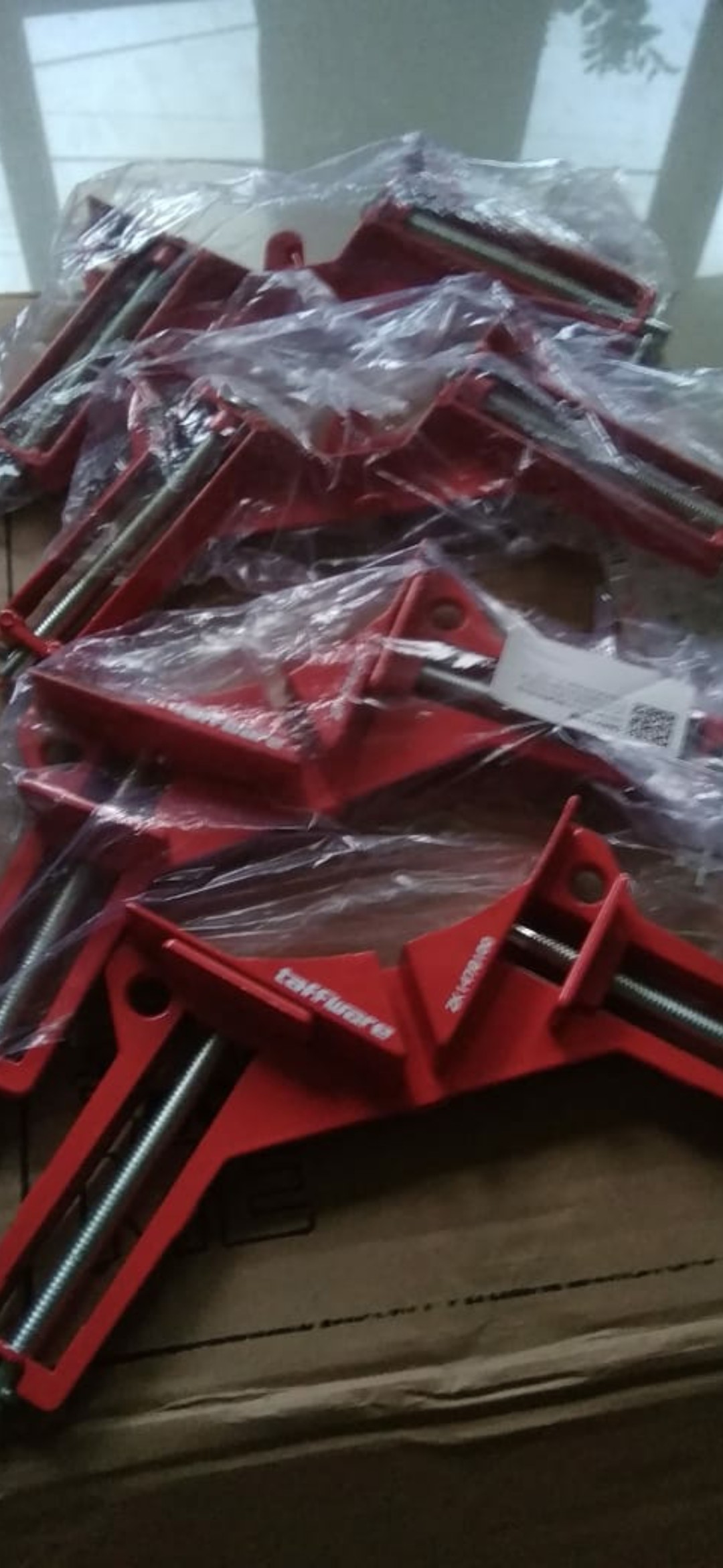 Promo 1pcs Clamp Penjepit Sudut Kayu / Klem Kayu Siku / Klem Siku Sudut Kayu 90 Derajat