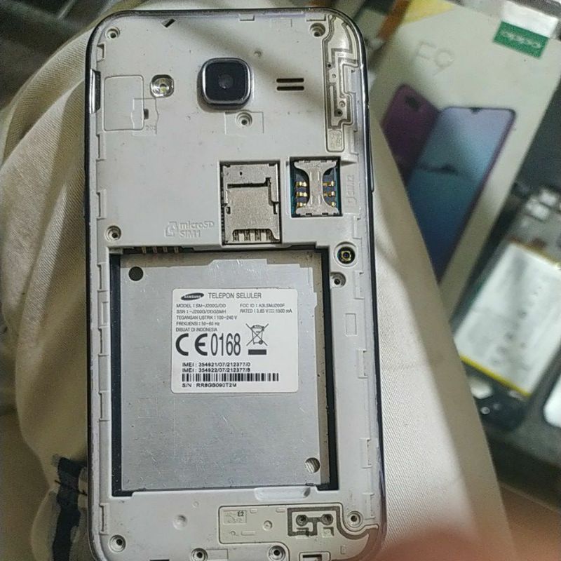 Mesin Samsung J2 SM- J200G/dd Normal Copotan Ori