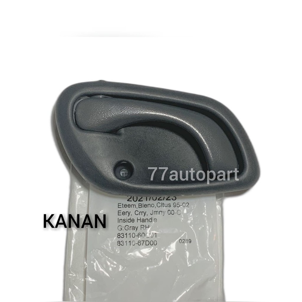 handle handel dalam baleno 1996 sampai 2001 escudo 2.0 abu abu