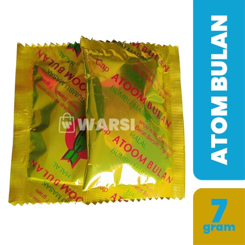 

Bumbu atom bulan sachet atoom bulan penyedap rasa