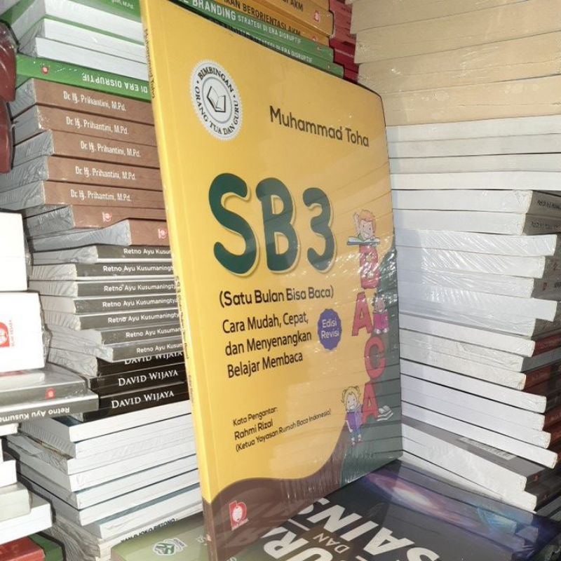 

BUKU SATU BULAN BISA BACA / SB3 / BELAJAR MEMBACA ANAK TK/ M. TOHA EDISI REVISI
