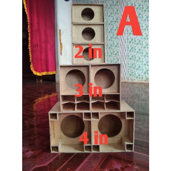 1 SET BOX SOND MINIATUR tebel triplek 3 mm