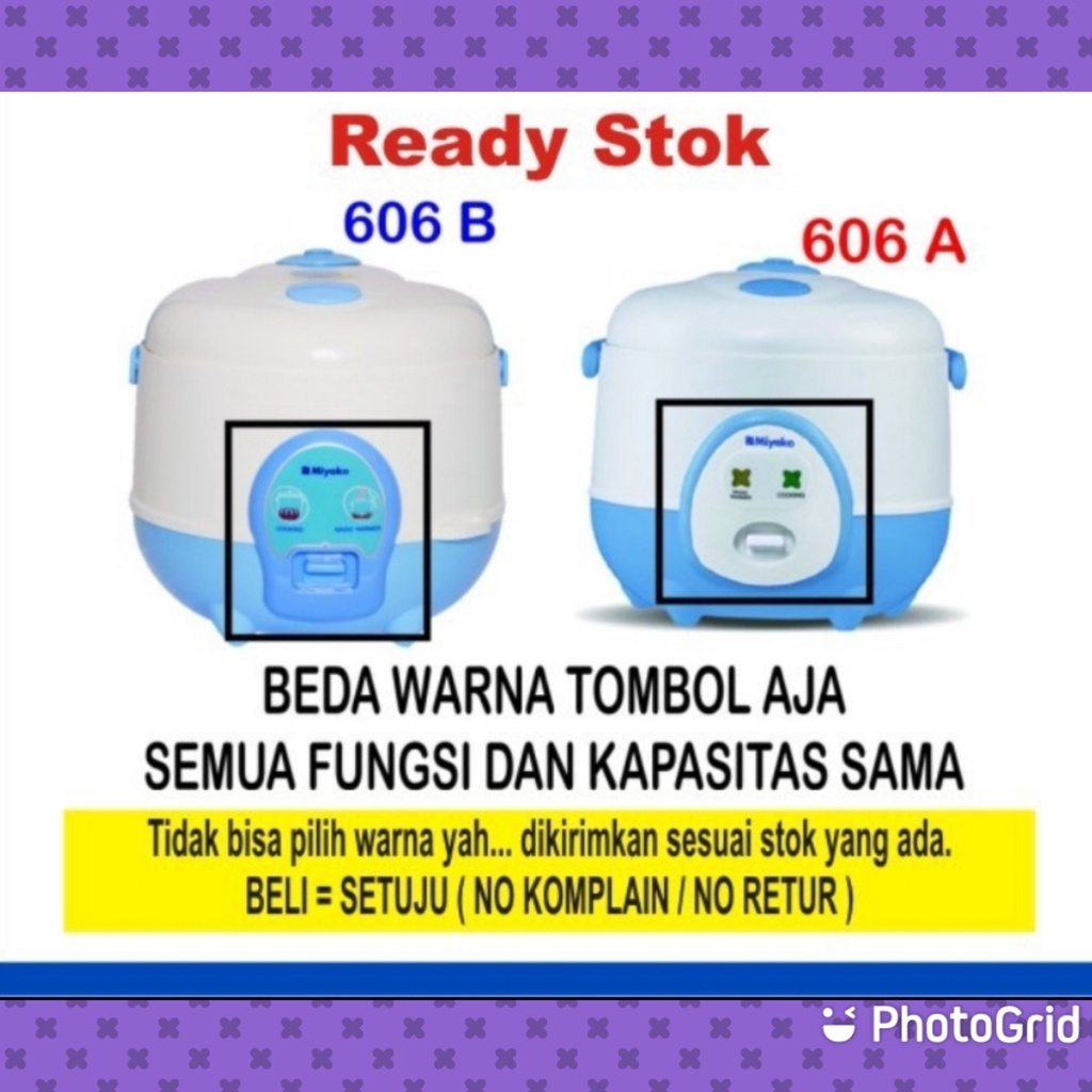 Magic Com Miyako 0.6 L MCM-606