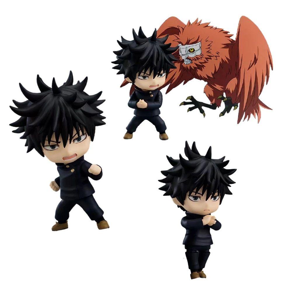 【 ELEGANT 】 Jujutsu Kaisen Mainan Decor Untuk Anak Fushiguro Megumi Anime Itadori Yuji Toy Figure Gojo Satoru