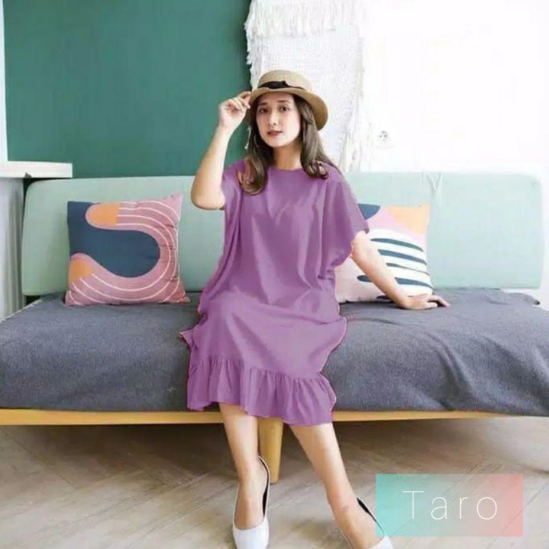 Daster Ruffle Rayon Kekinian/Daster Kekinian/Daster Viral/Daster Rempel/Daster Ruffle