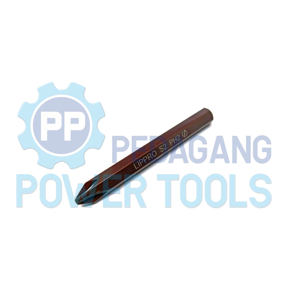 LIPPRO PH2 SATUAN MATA OBENG KETOK PH 2 PLUS GETOK IMPACT DRIVER BITS