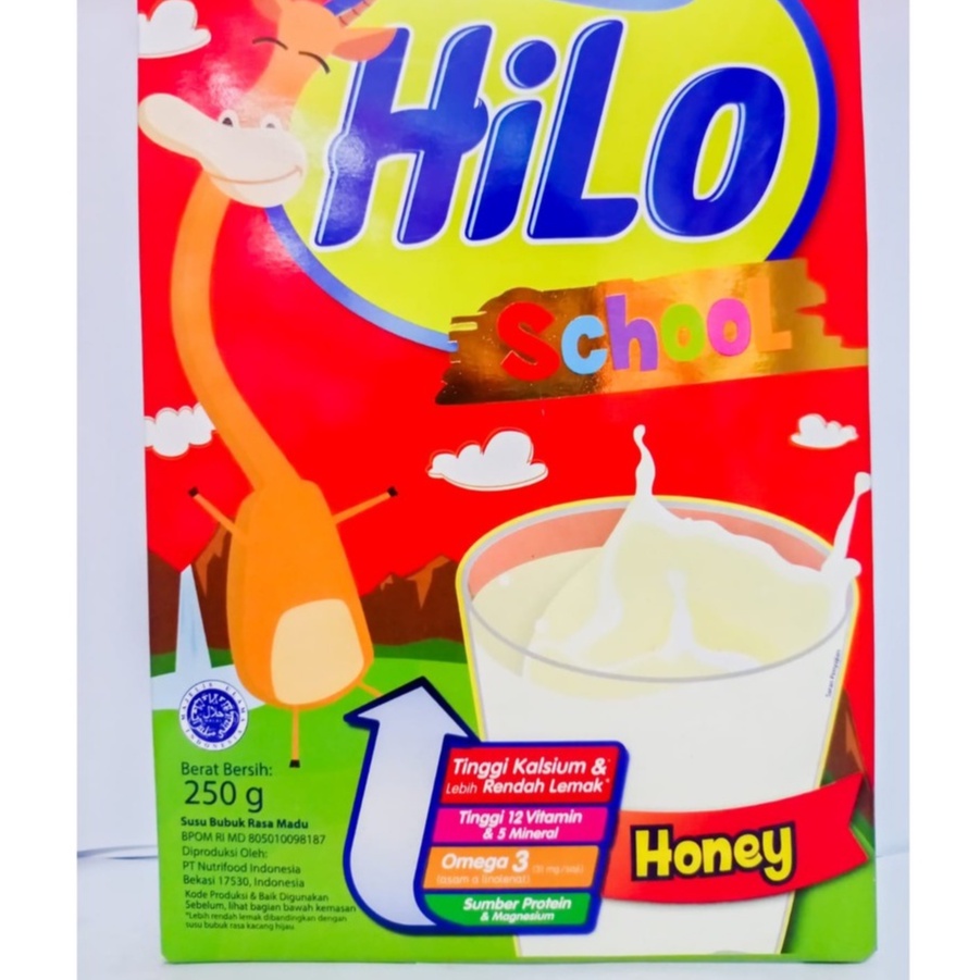 

HILO SCHOOL Susu Peninggi Badan 250GR