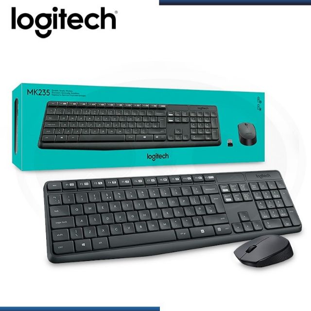 Logitech MK235 Wireless Keyboard Mouse Combo