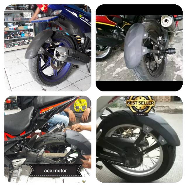 spakbor tambahan/ mudguard vixion gsx MXking cb dll