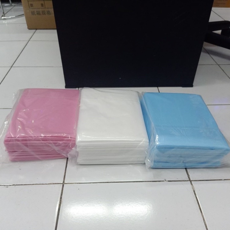 Disposable Bed Sheet Alas sprei Hotel Rumah Sakit salon bahan Masker ( Satuan ) bisa dicuci