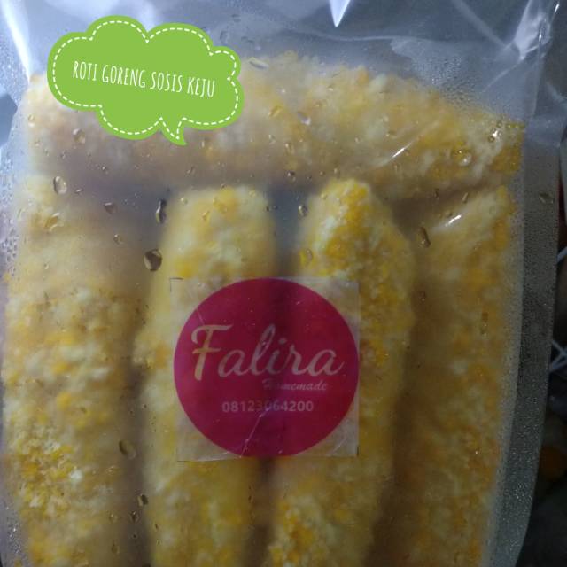 Roti goreng sosis keju/Frozen food (khusus gosend/grab)