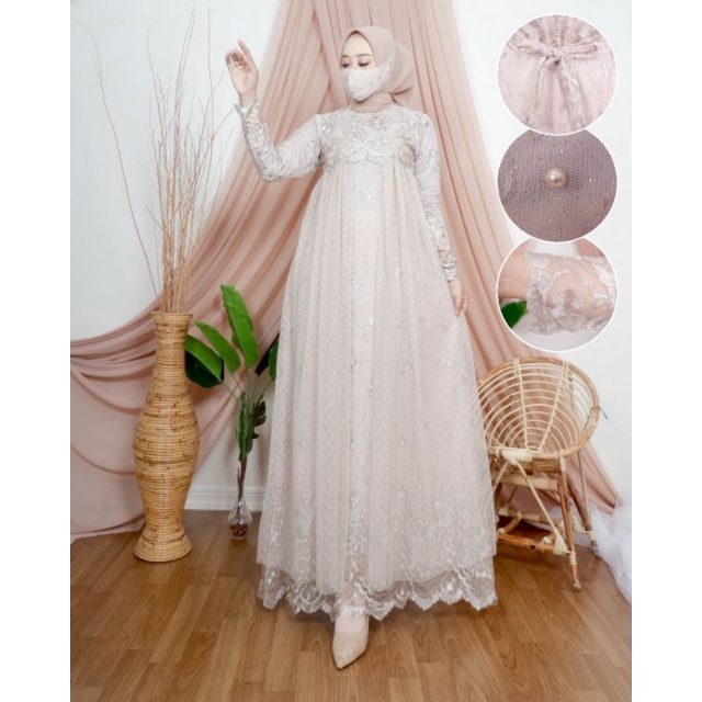 Haruma Dress / Kebaya Modern / Gamis Modern / Gamis Tutu / Gamis Ratu / Kebaya Gamis / Gamis