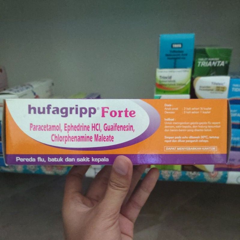 HUFAGRIP FORTE TABLET 1 box