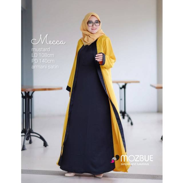 Gamis mecca by mozbue ori | dress mozbue ori