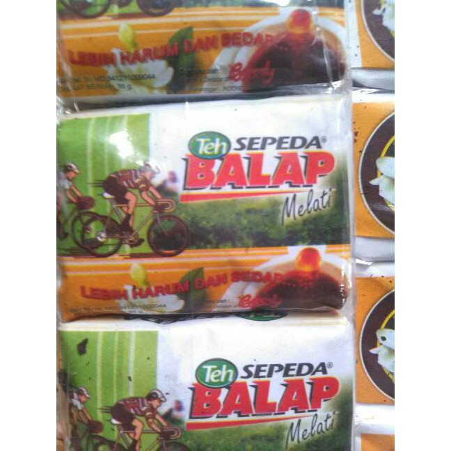 

teh cap sepeda balap melati 1pack isi 10bungkus @40gram