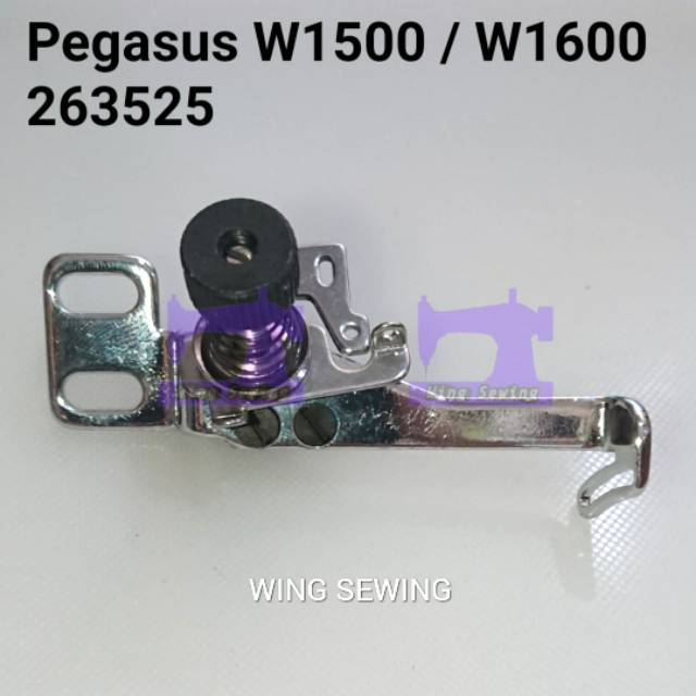 W1500 W1600 Jalur Benang Clurit Mesin Overdeck Champ Pegasus