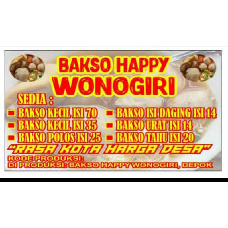 

bakso Wonogiri