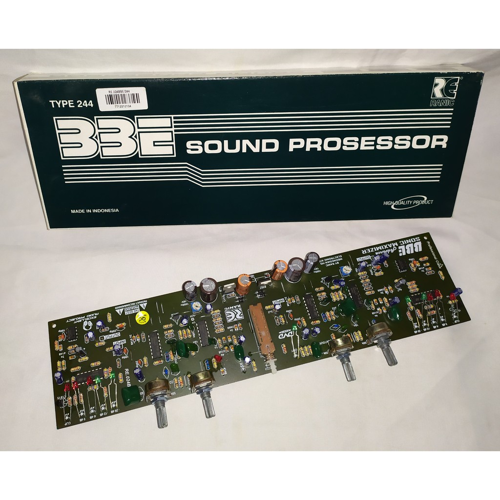 Kit BASS BBE BOSTER Sound Prosessor Ranic Type 244
