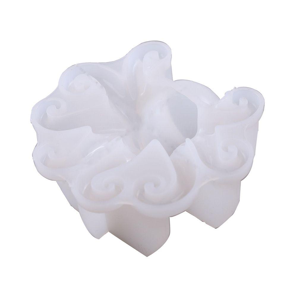 R-flower Ocean Octopus Silicone Mold Cetakan Tanah Liat Epoxy Hadiah Xmas Casting Mold