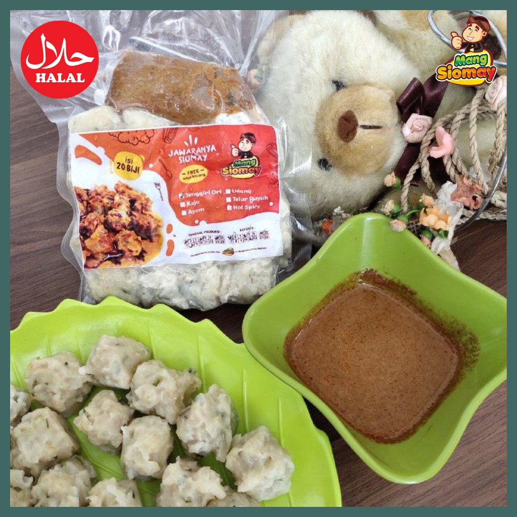 

^197 Mangsiomay Siomay Frozen Tenggiri - Somay Beku Frozen Halal dan Enak