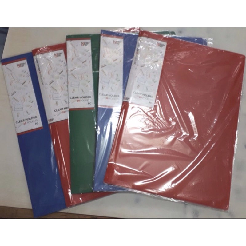 

Folder one clear holder FC isi 20
