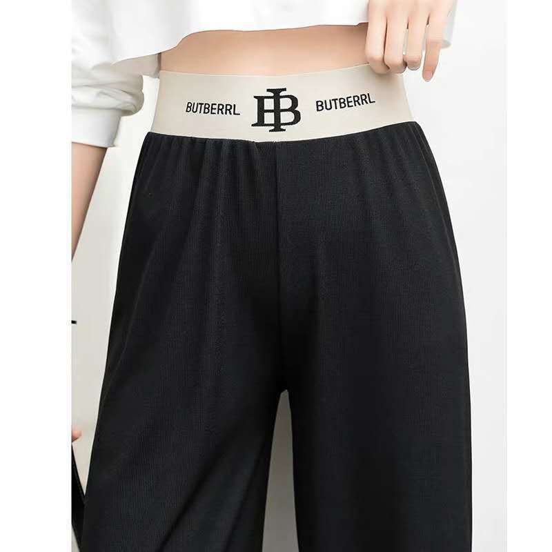 THISTLE - #JG05 Celana Kulot Wanita Motif Lis Pinggang / Celana Panjang Wanita - IMPORT