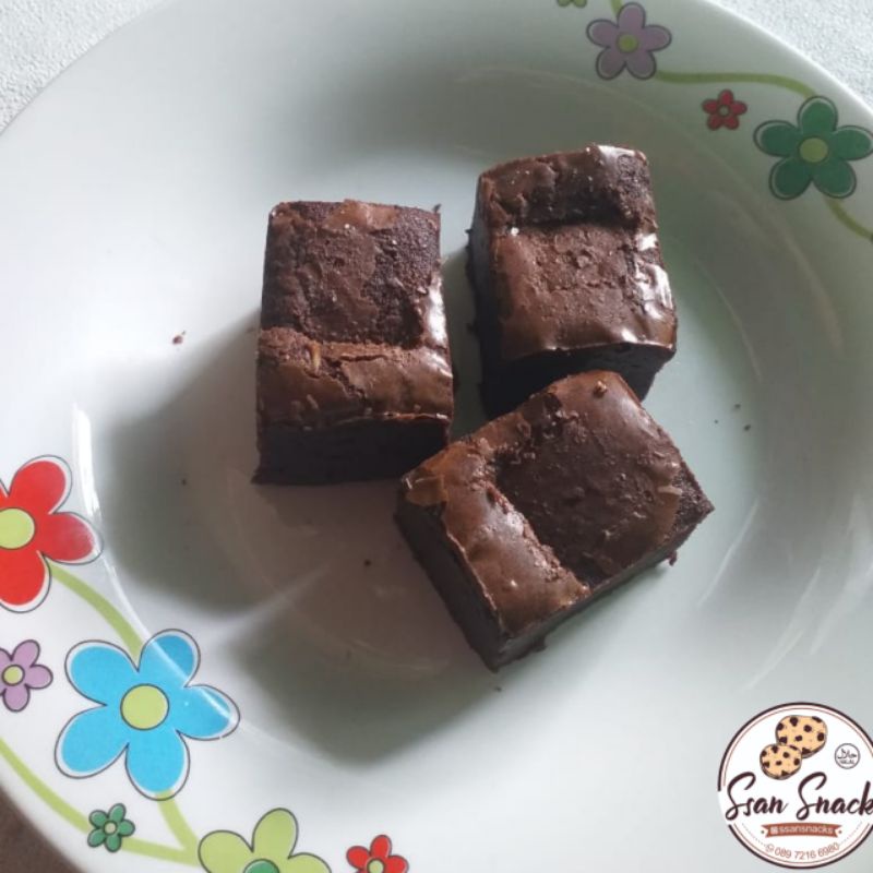 

Fudgy Brownies Original Ukuran 22x10
