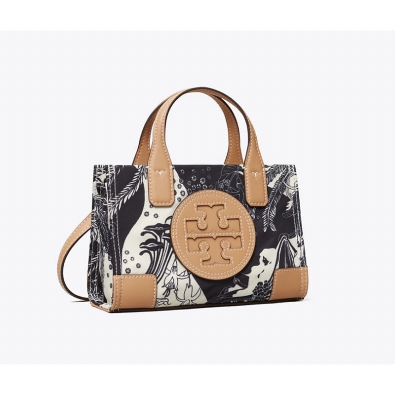 TORY BURCH ELLA PRINTED MINI MICRO TOTE BAG muse 2