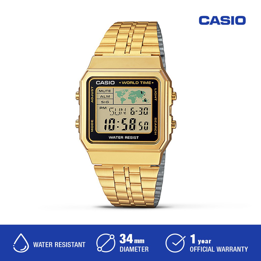 Jam Tangan Pria Casio A500WGA-1DF