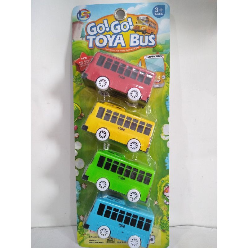 MAINAN GOGO TAYO ISI 4 BUS TAYO ISI 4