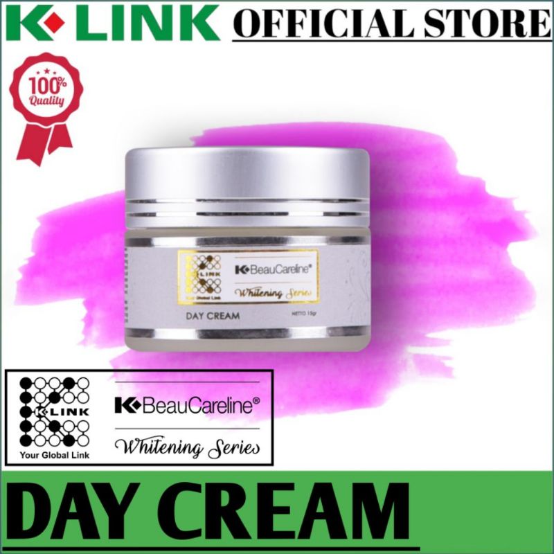 K-Beaucareline Whitening Series Day Cream Krim Siang Original K-Link